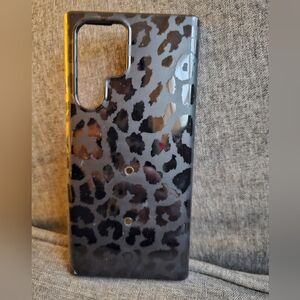 Black Leopard Loopy S22 Ultra